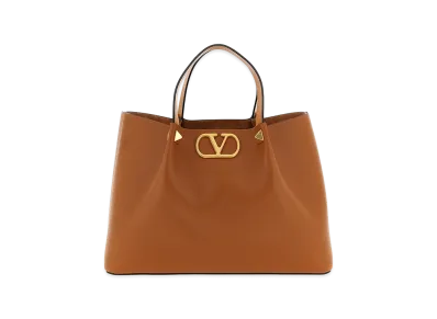 Valentino Women's Shopping Garavani Vlogo Signature Medium "Brown"