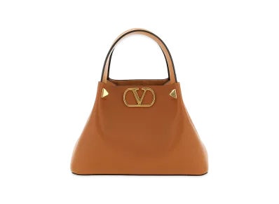Valentino Garavani Women's Vlogosignature Small Shopping Bag "Brown"