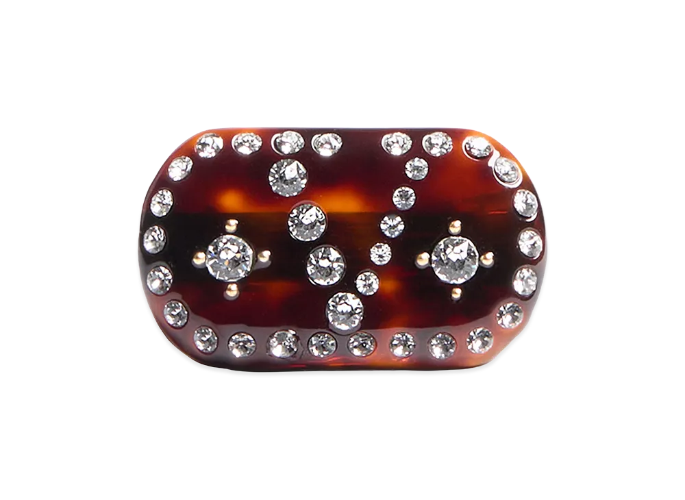 Valentino Garavani Women's Hair Clip "Brown"