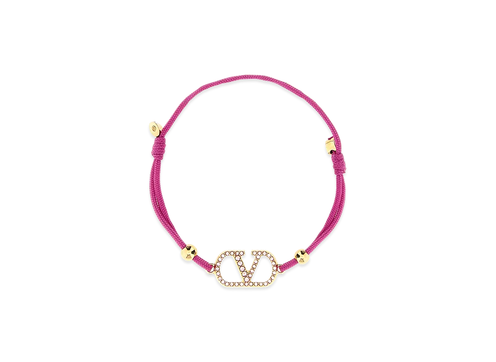 Valentino Garavani Women's V Logo Bracelet "Multicolor"