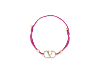 Valentino Garavani Women's V Logo Bracelet "Multicolor"