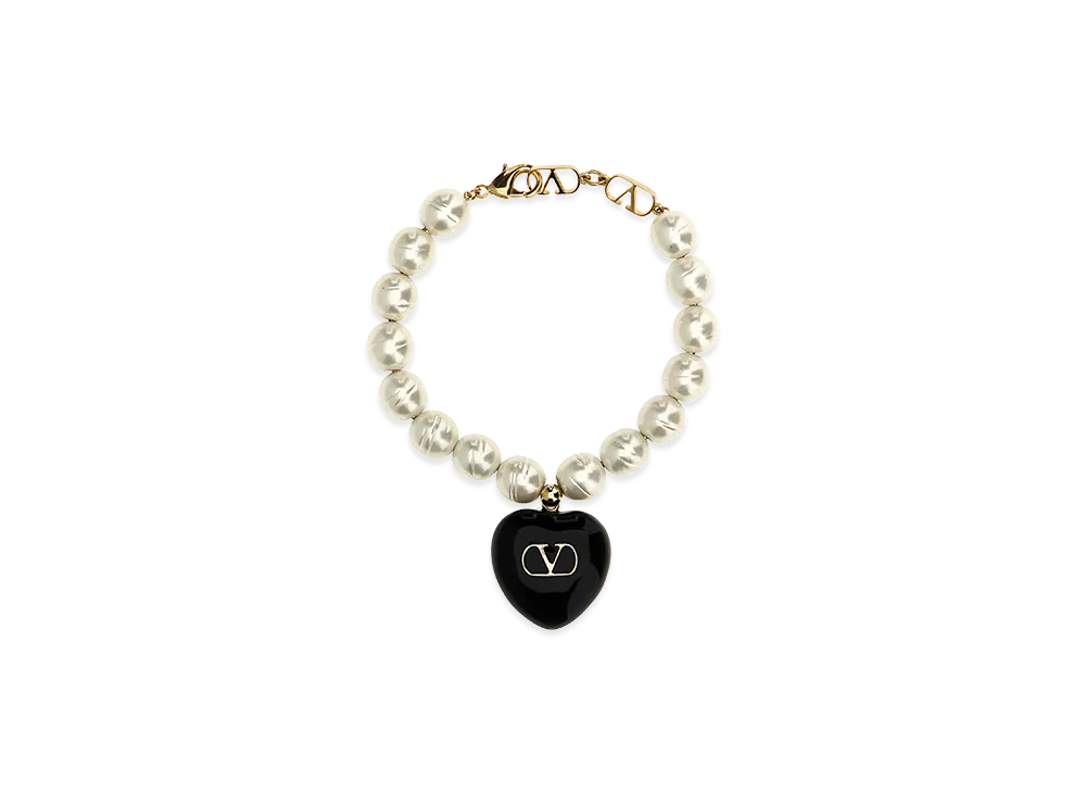 Valentino Garavani Women's 'coeur Royal' Bracelet "Black"