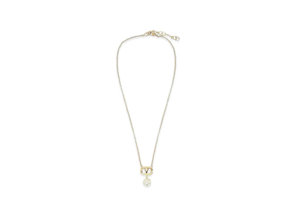 Valentino Garavani Women's Vlogo Signature Necklace "Gold"