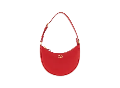 Valentino Garavani Women's Vlogo Mini Shoulder Bag "Red"