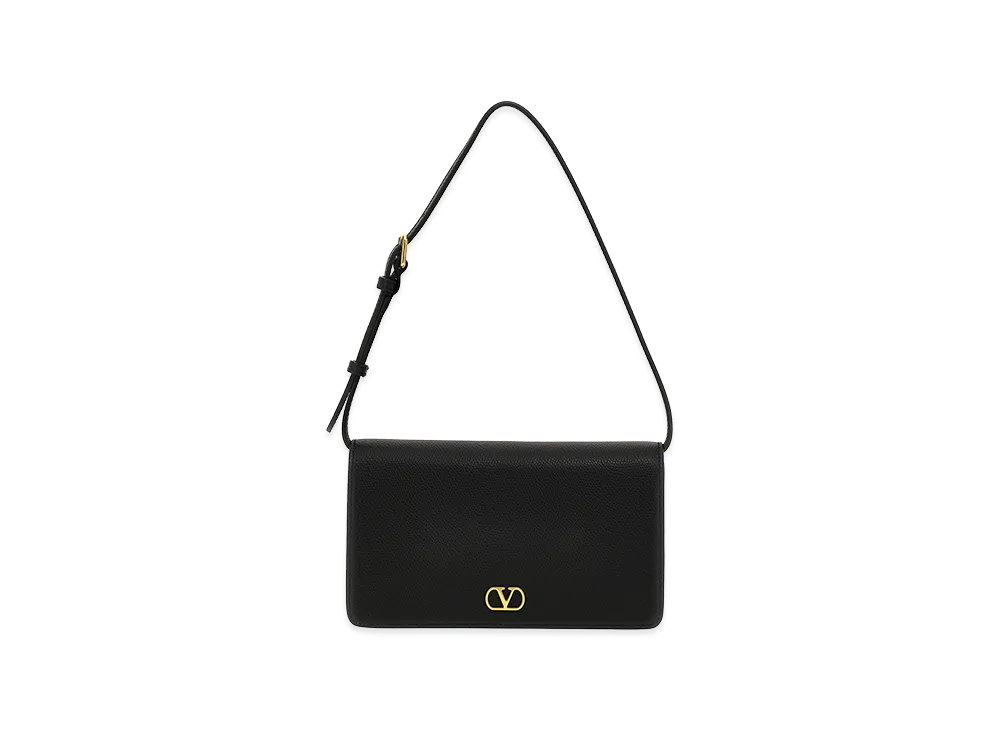 Valentino Garavani Women's Vlogo Signature Shoulder Bag "Black"