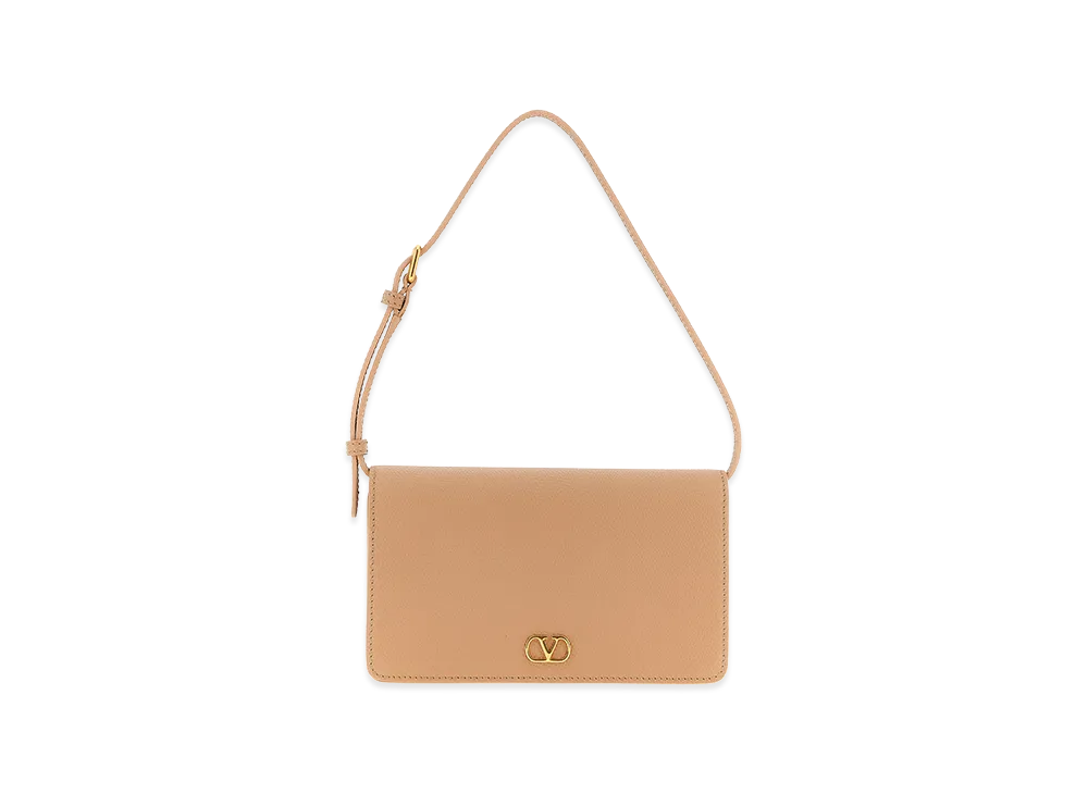 Valentino Garavani Women's Vlogo Signature Shoulder Bag "Pink"