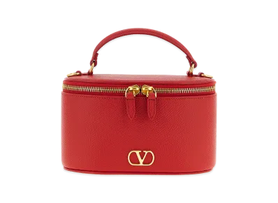 Valentino Garavani Women's Vlogo Signature Mini Crossbody Bag "Red"