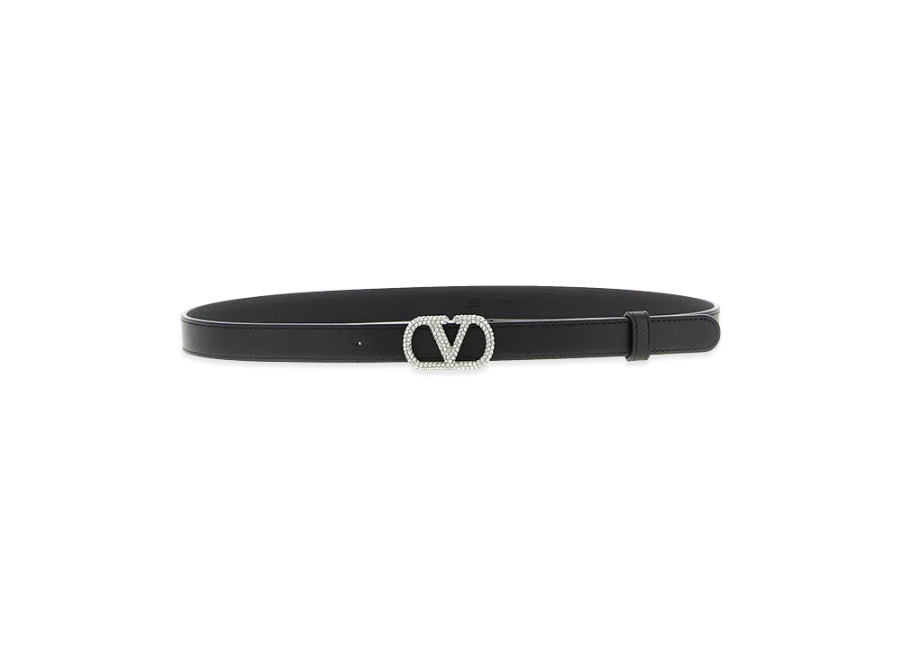 Valentino Garavani Women's Vlogo Signature Belt "Black"