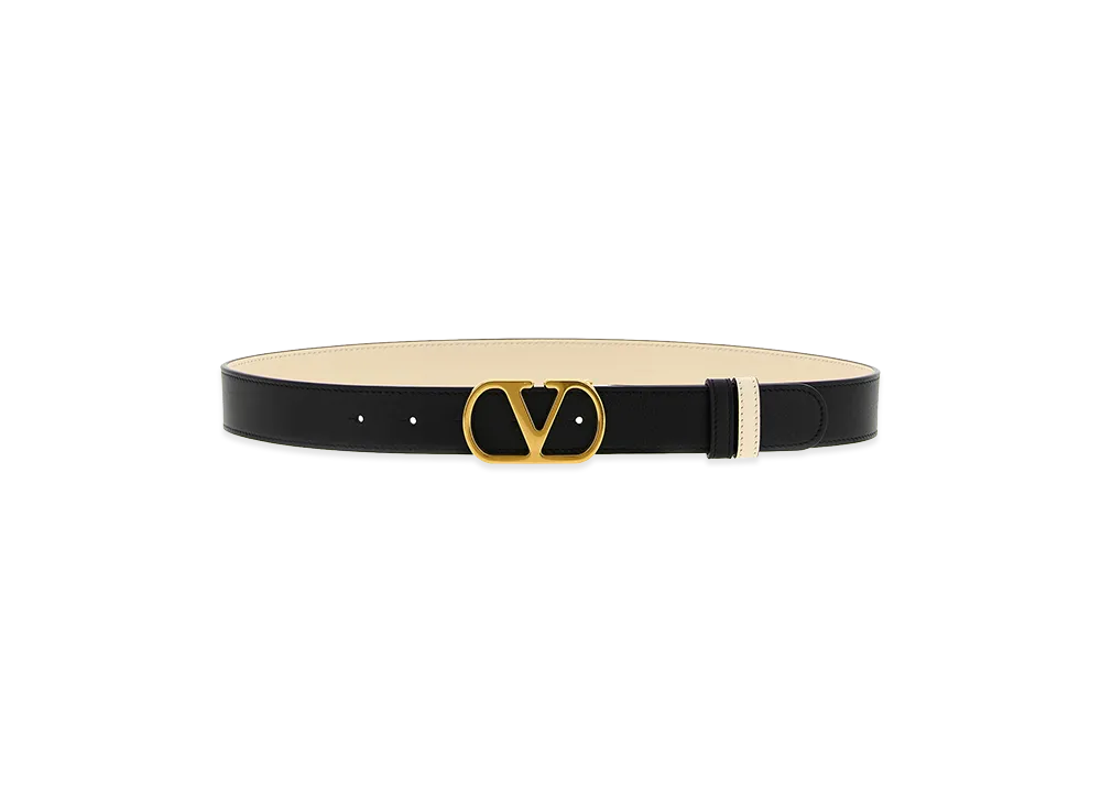 Valentino Garavani Women's Vlogo Reversible Belt "Multicolor"