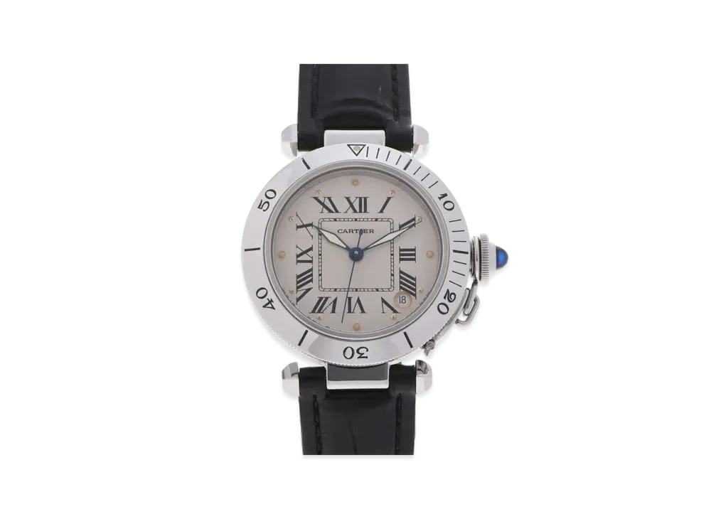 Cartier Pasha C Date "White" W3100255