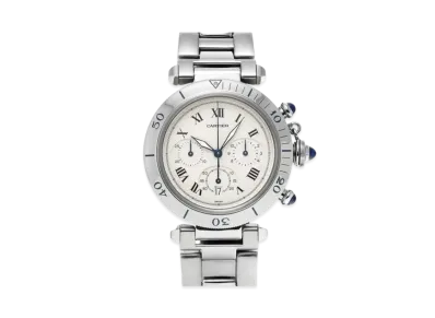 Cartier Pasha Chronograph 38mm W31018H3