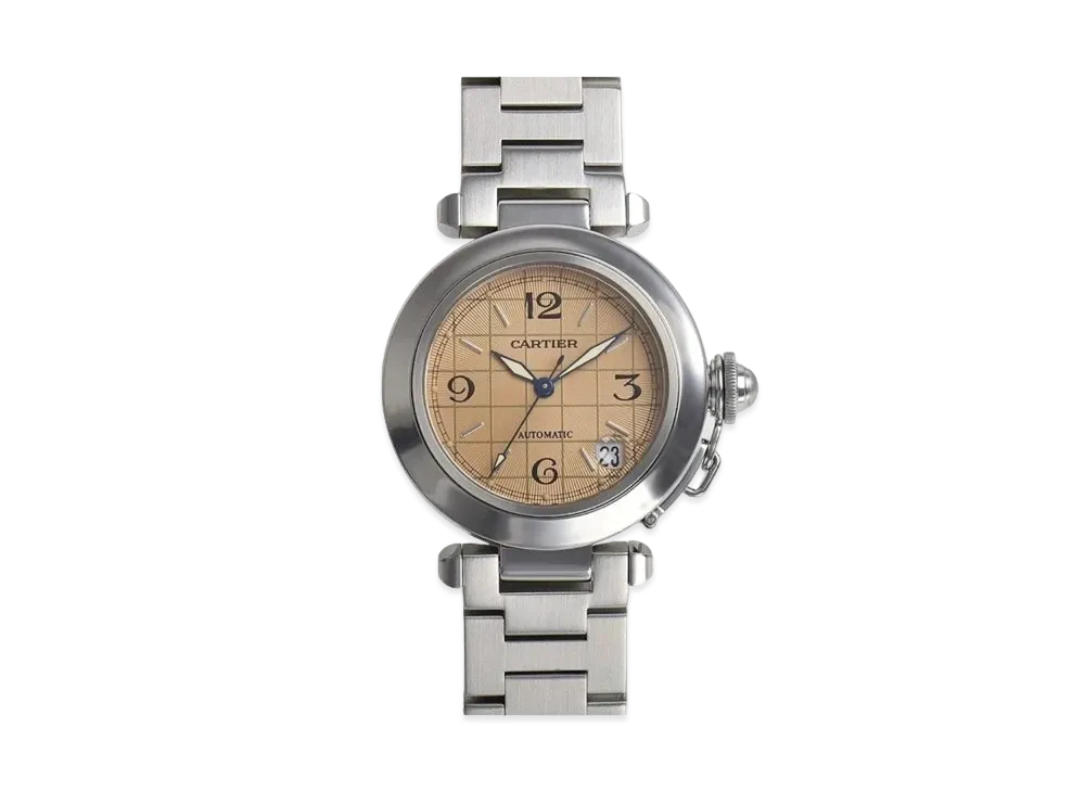 Cartier Pasha C 35mm "Pink" W31024M7