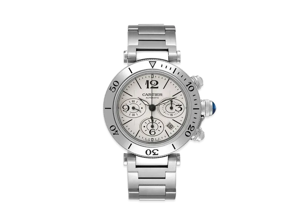 Cartier Pasha Seatimer Chronograph SS