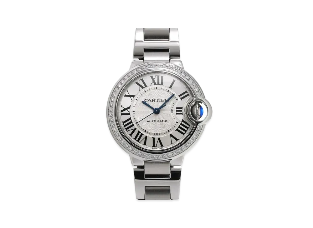 Cartier Ballon Bleu 33mm "Silver" W4BB0016