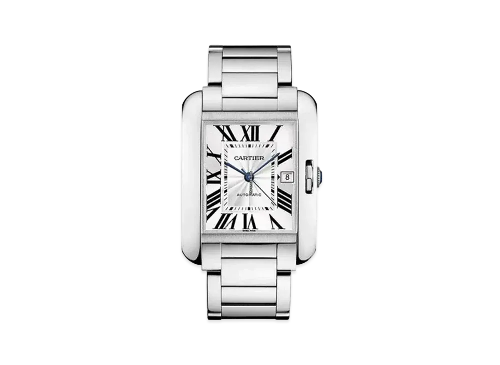 Cartier Tank Anglaise XL Date "Silver" W5310025