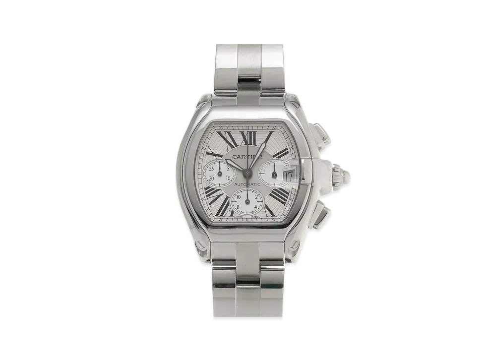 Cartier Roadster Chronograph "Silver" W62019X6