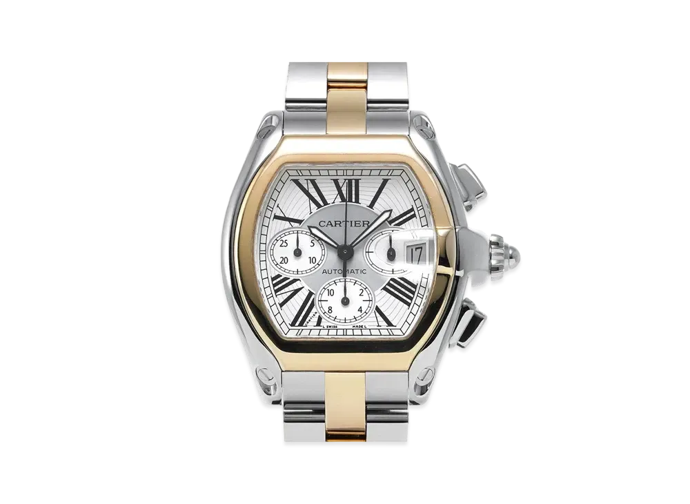 Cartier Roadster Chronograph "Silver" W62027Z1