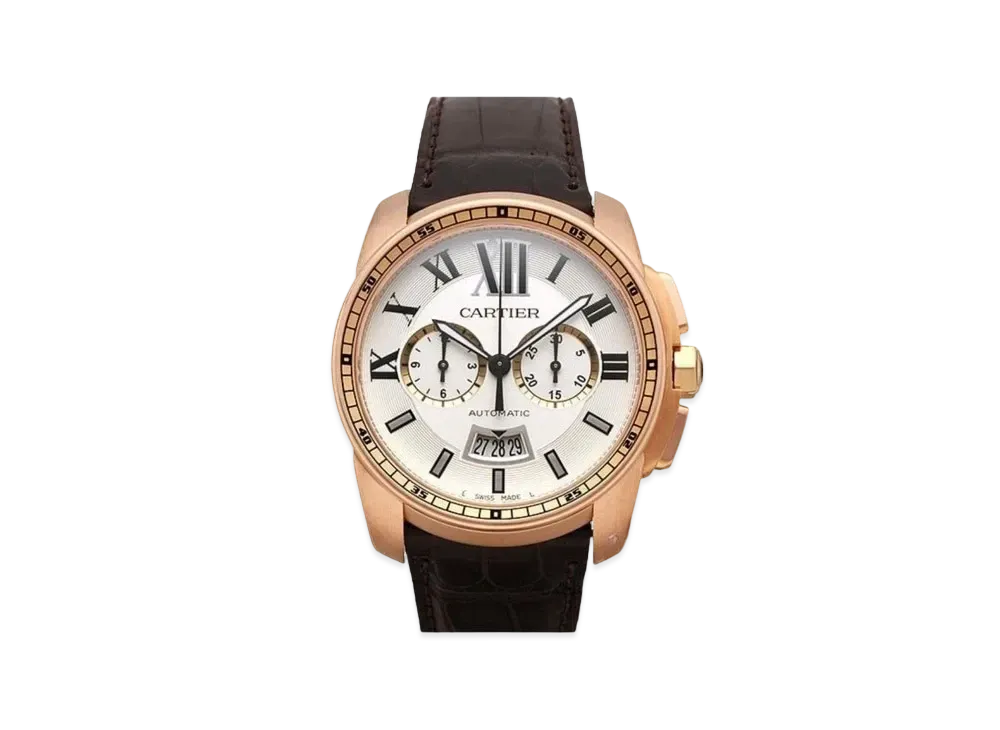 Cartier Caliber de Cartier Chronograph "Silver" W7100044