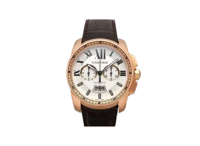 Cartier Caliber de Cartier Chronograph "Silver" W7100044