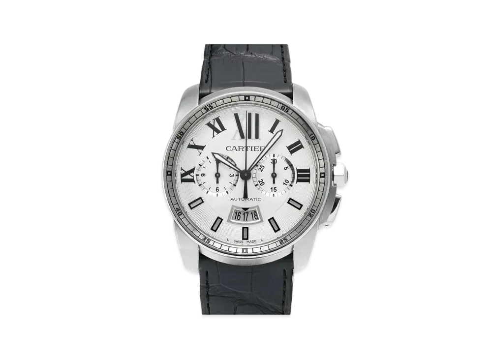 Cartier Caliber de Cartier Chronograph "Silver" W7100046