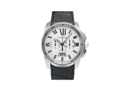 Cartier Caliber de Cartier Chronograph "Silver" W7100046