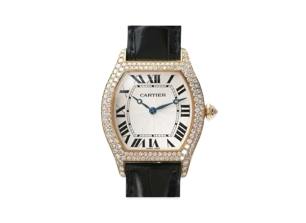 Cartier Tortue LM Diamond Collection "Silver" WA503751