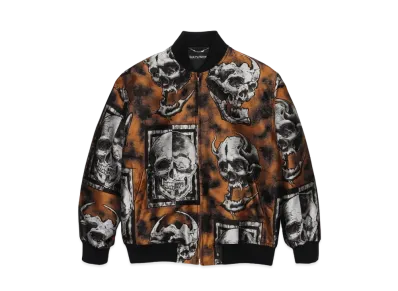 WACKO MARIA 56 TATTOO STUDIO / JACQUARD SKA JACKET "Gold"