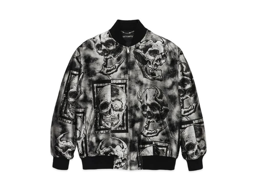 WACKO MARIA 56 TATTOO STUDIO / JACQUARD SKA JACKET "Grey"