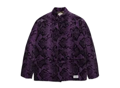 WACKO MARIA VELVET KUNG-FU JACKET "Purple"