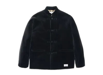 WACKO MARIA VELVET KUNG-FU JACKET "Black"