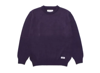WACKO MARIA MOHAIR KNIT SWEATER "Purple"