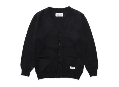 WACKO MARIA MOHAIR KNIT CARDIGAN "Black"