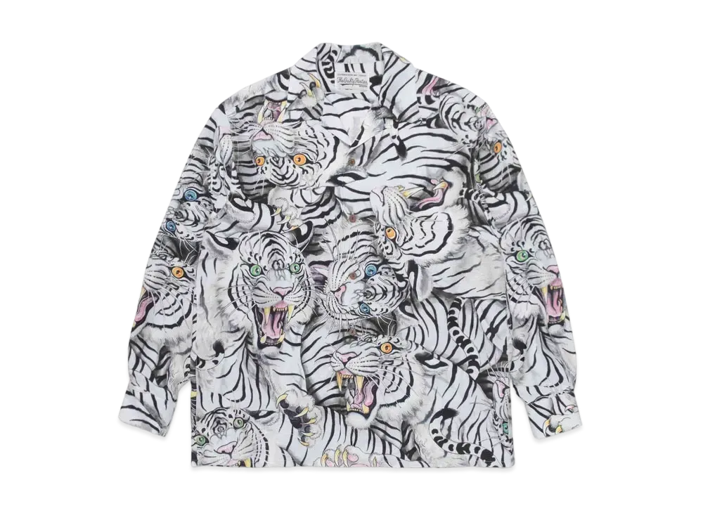 WACKO MARIA TIM LEHI / HAWAIIAN SHIRT "Grey"