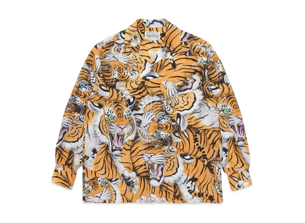 WACKO MARIA TIM LEHI / HAWAIIAN SHIRT "Yellow"