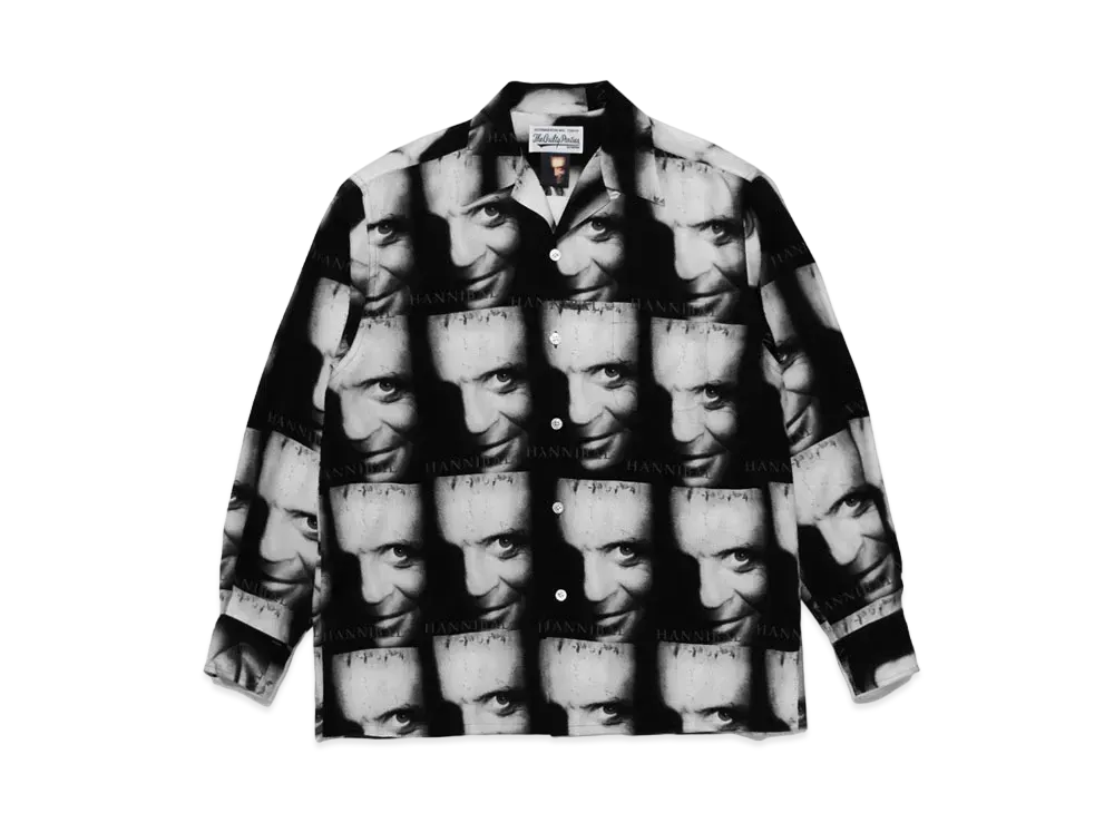 WACKO MARIA HANNIBAL / HAWAIIAN SHIRT "Black"