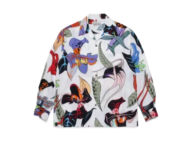 WACKO MARIA HIYATSUKAZU HAWAIIAN SHIRT "White"