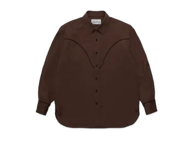 WACKO MARIA WESTERN SHIRT "Brown"