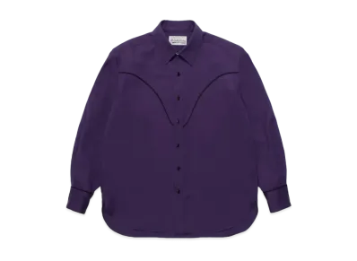 WACKO MARIA WESTERN SHIRT "Purple"
