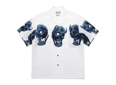WACKO MARIA 56 TATTOO STUDIO / HAWAIIAN SHIRT "White"
