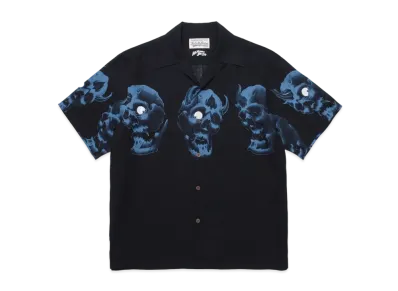 WACKO MARIA 56 TATTOO STUDIO / HAWAIIAN SHIRT "Black"
