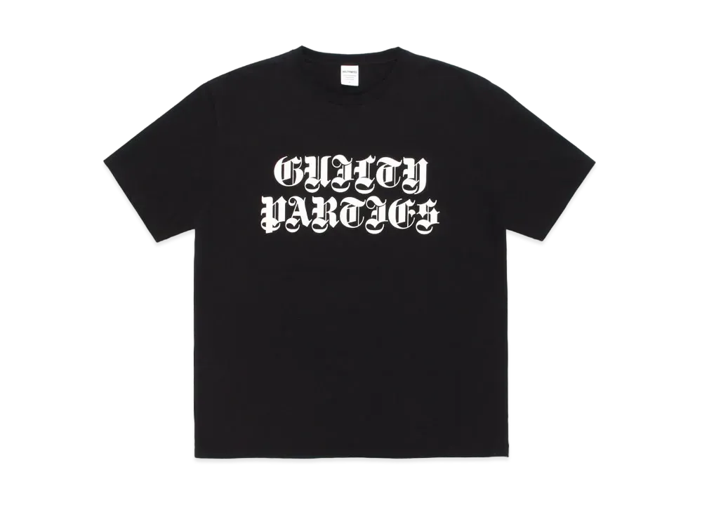 WACKO MARIA WASHED HEAVY WEIGHT T-SHIRT "Black"