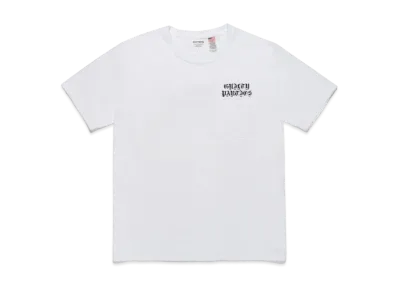 WACKO MARIA US FABRIC POCKET T-SHIRT "White"