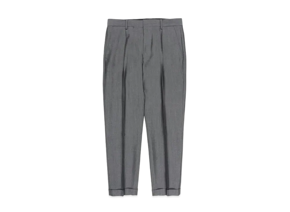 WACKO MARIA PLEATED TROUSERS (TYPE-1) "Grey"