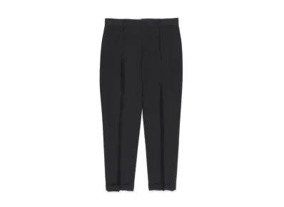WACKO MARIA PLEATED TROUSERS (TYPE-1) "Black"