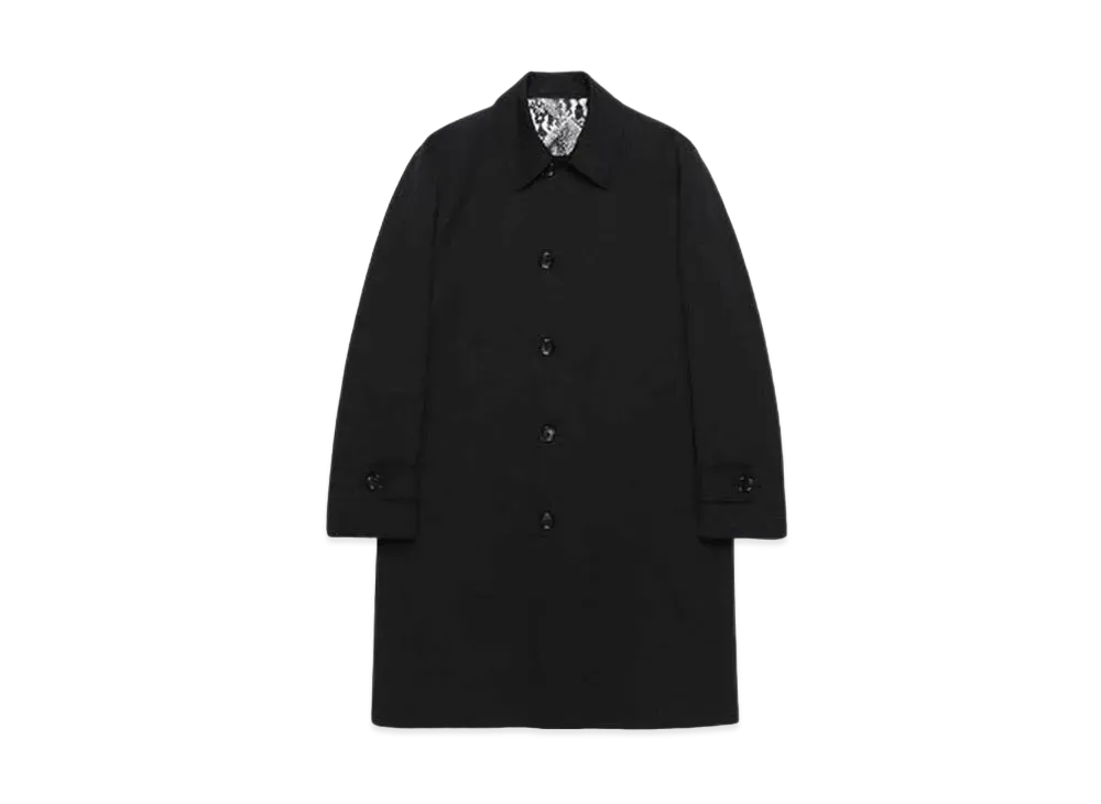 WACKO MARIA BAL COLLAR COAT "Black"