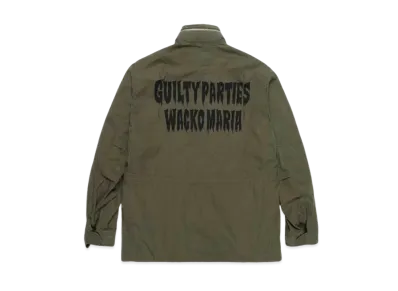 WACKO MARIA M-65 BACK LOGO JACKET "Khaki"