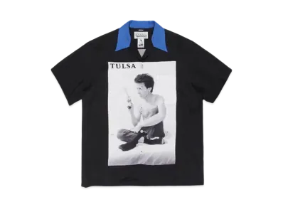 WACKO MARIA LARRY CLARK TULSA HAWAIIAN SHIRT TYPE-1 "Blue"