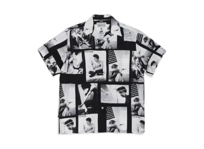 WACKO MARIA LARRY CLARK TULSA HAWAIIAN SHIRT TYPE-2 "Black"