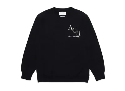 NAMEDARUMA X WACKO MARIA CREW NECK SWEAT "Black"