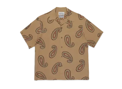 NAMEDARUMA X WACKO MARIA ALOHA SHIRT PAISLEY "Beige"